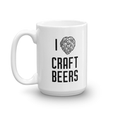 Mug "I Love Craft Beers" (Black Hops)